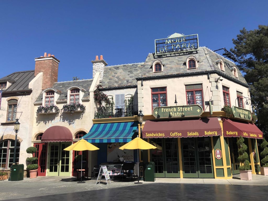 Det franske kvartér i Universal Studios - Hollywood - 2018