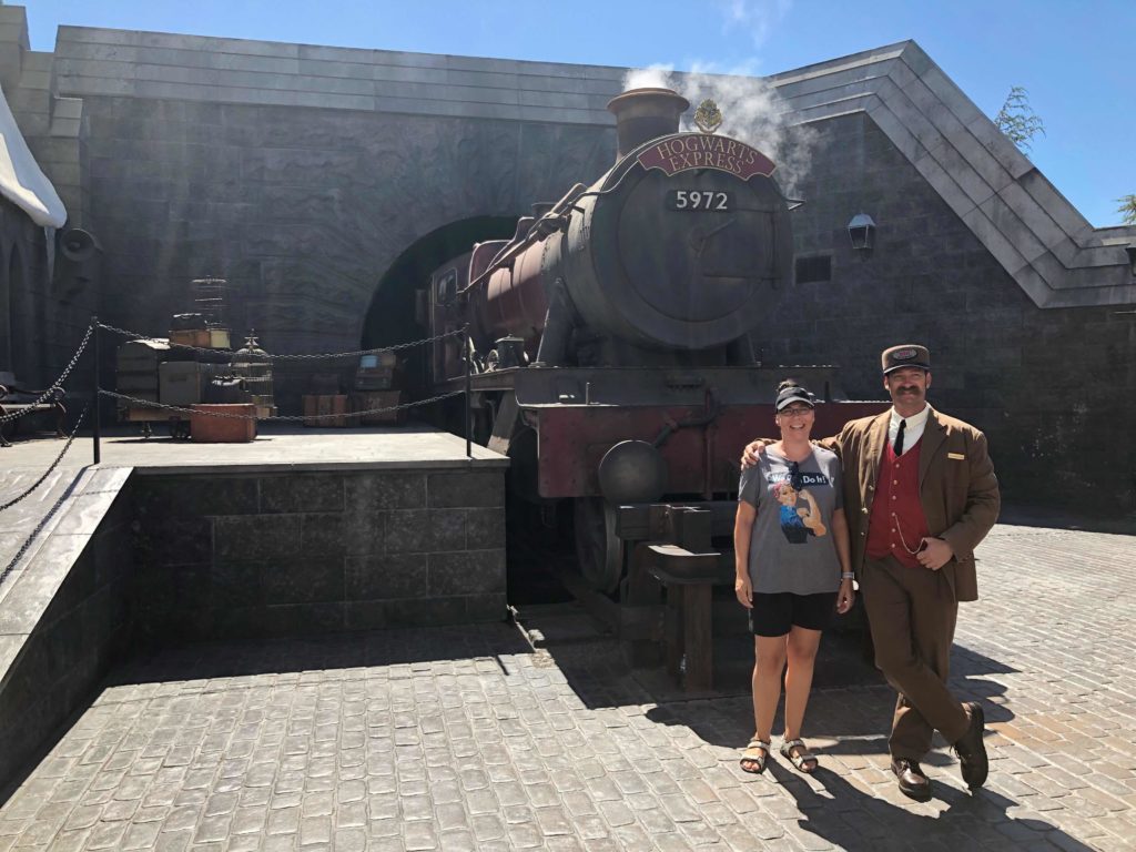 Hogwarts Express i Universal Studios - Hollywood - 2018