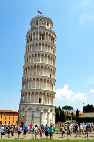 Det skæve tårn i Pisa - 2013